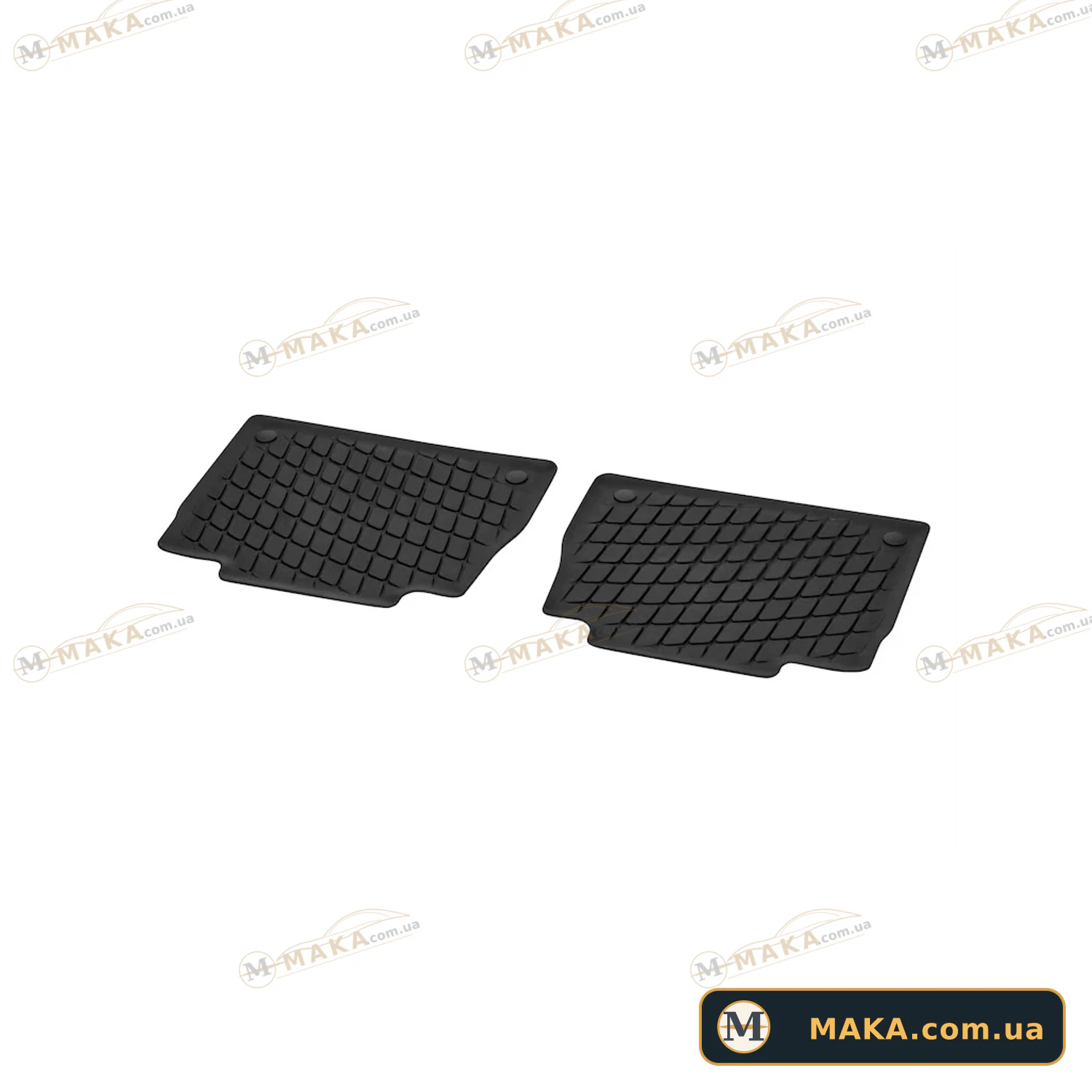Килимки гумові комплект 2 шт з A16768072069G33
