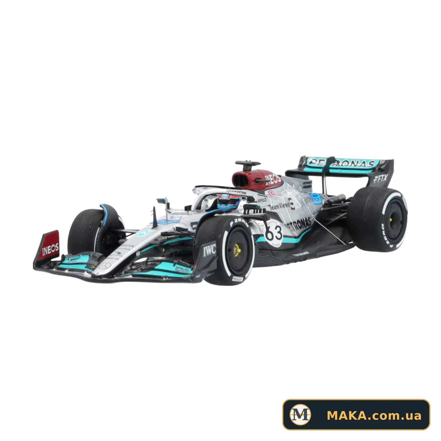 Моделька авто F1 PETRONAS 1:43 B66960656