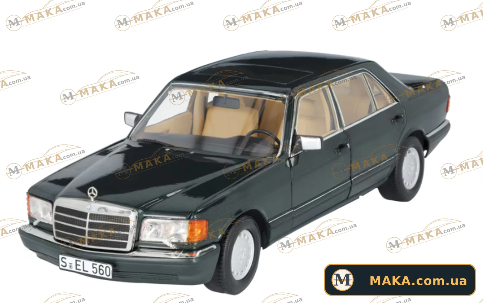 W126 1:18 scale model car B66040682